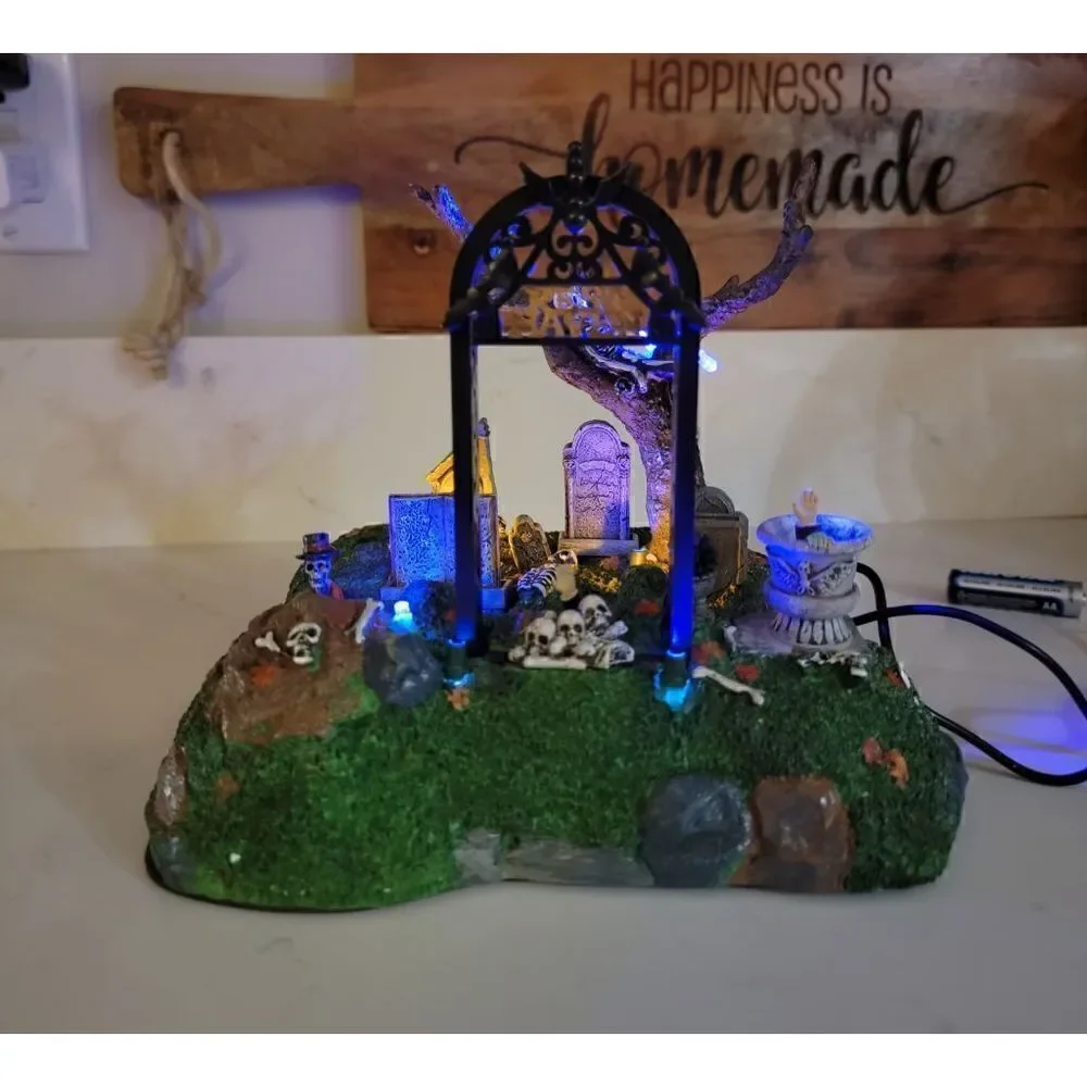 Lemax Restless Tombstone Halloween